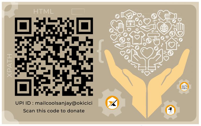 SelectorsHub Donate Page